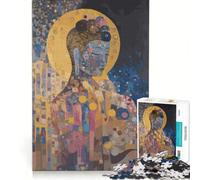 Jigsaw Puzzle 1000 Piece for Teenagers Spritual Halo Buddha Art, Toy Wall Decor, Difficult And Challenge, Great Gift for Gaming 38x26cm