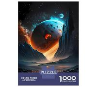 Jigsaw Puzzle 1000 Piece for Teenagers Stellar Solitude Planet Jigsaw for Adults Hands-on Game Difficult Hard Stress Reduction Gifts 38x26cm/1000pcs