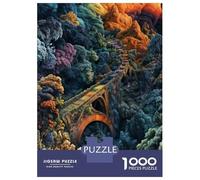 Jigsaw Puzzle 1000 Piece for Teenagers Stone Bridge Teenager Puzzles Brain Teaser Game Pattern Assembly Unique Birthday And Gifts 38x26cm/1000pcs