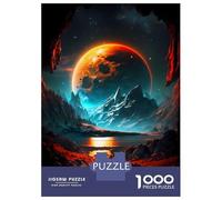 Jigsaw Puzzle 1000 Piece for Teenagers Sunset Of Stellar Jigsaw for Adults DIY Toys Pattern Assembly for Birthday, Chrismas 52x38cm/1000pcs