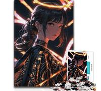 Jigsaw Puzzle 1000 Piece for Teenagers The Glow of Grace Beautiful Design Game Pattern Assembly Secret Santa Gifts 38x26cm(1000pcs)