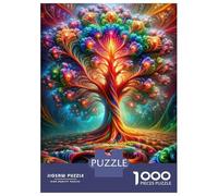 Jigsaw Puzzle 1000 Piece for Teenagers The Luminous Arboretum Jigsaw for Adults DIY Toys Pattern Assembly for Birthday, Chrismas 52x38cm/1000pcs
