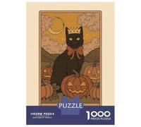 Jigsaw Puzzle 1000 Piece for Teenagers The Pumpkin King Jigsaw for Adults Fun Games Birthday Present for Birthday, Chrismas 52x38cm/1000pcs