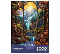 Jigsaw Puzzle 1000 Piece for Teenagers The River Source Jigsaw for Adults DIY Toys Pattern Assembly for Birthday, Chrismas 52x38cm/1000pcs