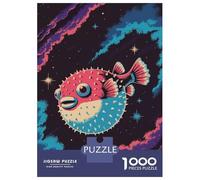 Jigsaw Puzzle 1000 Piece for Teenagers Tiger Gangster Pop Art Adult Puzzles Fun Games Difficult Challenge Stress Reduction Gifts 52x38cm/1000pcs