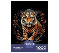 Jigsaw Puzzle 1000 Piece for Teenagers Tiger Wild Life Pop Art Puzzles for Adults Fun Games Wall Decoration Stress Reduction Gifts 38x26cm/1000pcs