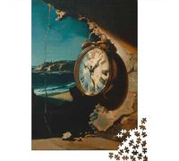 Jigsaw Puzzle 1000 Piece for Teenagers Timeless Coastal Clockscape Puzzle for Adults Fun Games Presents for Women for Birthday, Chrismas 70x50cm/1000pcs