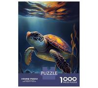 Jigsaw Puzzle 1000 Piece for Teenagers Turtle Underwater Jigsaws for Adults Hands-on Game Pattern Assembly Unique Birthday And Gifts 70x50cm/1000pcs