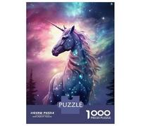 Jigsaw Puzzle 1000 Piece for Teenagers Unicorn Galaxy Jigsaw for Adults DIY Toys Pattern Assembly for Birthday, Chrismas 52x38cm/1000pcs