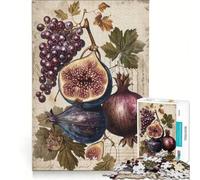 Jigsaw Puzzle 1000 Piece for Teenagers Vintage Fruit Still Life Relaxing Games Challenging To Complete Improving Love between Couples 38x52cm