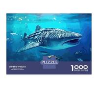 Jigsaw Puzzle 1000 Piece for Teenagers Whale Sharks Teenager Puzzles Hands-on Game Improve Memory Unique Birthday And Gifts 52x38cm/1000pcs