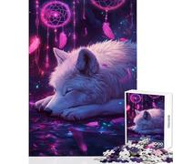 Jigsaw Puzzle 1000 Piece for Teenagers Whispering Dreams - Educational Games Stress Reliever DIY Toys Help The Brain Exercise (50x75cm)