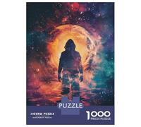 Jigsaw Puzzle 1000 Piece for Teenagers Who Galaxy Silhouette Jigsaws for Adults Hands-on Game Pattern Assembly Unique Birthday And Gifts 52x38cm/1000pcs