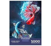 Jigsaw Puzzle 1000 Piece for Teenagers Yan Yin Fish Adult Jigsaw Family Game Difficult Hard Unique Birthday And Gifts 70x50cm/1000pcs