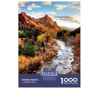 Jigsaw Puzzle 1000 Piece for Teenagers Zion Park Watchman Jigsaws for Adults Hands-on Game Pattern Assembly Unique Birthday And Gifts 52x38cm/1000pcs