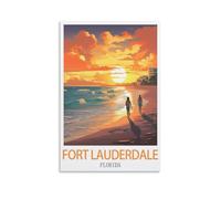 Jigsaw Puzzle 1000 Piece，Fort Lauderdale Florida Challenging Difficult Puzzle Educational Game JigsawPuzzles Gifts for Adults 70x50cm