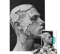 Jigsaw Puzzle 1000 Piece Fractured Serenity Fun Activities at Home But Fun And Humorous Impossible Game for Ages 14 And over (50x75cm)