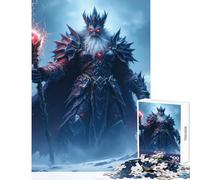 Jigsaw Puzzle 1000 Piece Frost King Puzzles for Teenagers Improve Memory Educational Challenge Challenging Game And Family Play (50x75cm)