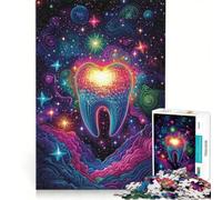 Jigsaw Puzzle 1000 Piece Galactic Tooth Nebula, Hands-on Game, Train Your Brain And Hands, Unique Birthday And Xmas Gifts 50x75cm