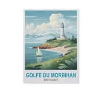 Jigsaw Puzzle 1000 Piece，Gulf of Morbihan Brittany，Adult Puzzle DIY Kit Wood Puzzle Modern Home Decor Unique Gift（75x50cm）-GO26