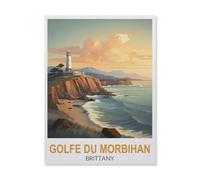 Jigsaw Puzzle 1000 Piece,Gulf of Morbihan Brittany,Classic Puzzle Adult Puzzle DIY Kit Paper Toy Unique Gift Modern Home Decor(50x70cm)-GN78