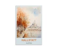 Jigsaw Puzzle 1000 Piece，Hallstatt Austria Classic Puzzle Kids Puzzle Challenging And Difficult Puzzles for Adults And Teens 70x50cm