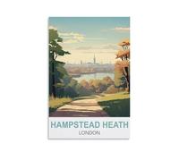 Jigsaw Puzzle 1000 Piece，Hampstead Heath London Jigsaws Puzzles 1000 Pieces Teens Kids Jigsaw Entertainment Toys Brain Challenge Puzzle 52x38cm