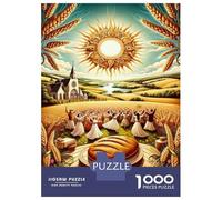 Jigsaw Puzzle 1000 Piece Harvest Festival Celebration Puzzles for Adults Family Game Improve Memory Deal As Gifts for The Whole Family 70x50cm/1000pcs
