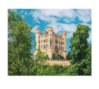Jigsaw Puzzle 1000 Piece，Hohenschwangau Castle, Beautiful Romanesque Castle, Southwest Bavaria, Germany，Classic Puzzle Adult Puzzle DIY Kit Paper Toy Unique Gift Modern Home Decor（38x26cm）-W59