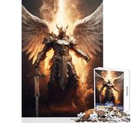Jigsaw Puzzle 1000 Piece Holy Knight Adult Jigsaw Puzzles Hand Speed Race Help The Brain Exercise Beautiful Design Game (38x26cm)