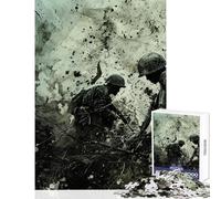 Jigsaw Puzzle 1000 Piece Horror of War Impossible Game Family Activities Educational Toy Unique Birthday And Xmas Gifts (38x26cm)
