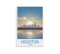 Jigsaw Puzzle 1000 Piece，Houston Texas Jigsaws Puzzles 1000 Pieces Teens Kids Jigsaw Entertainment Toys Brain Challenge Puzzle 38x26cm