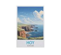 Jigsaw Puzzle 1000 Piece，Hoy Scotland，Classic Puzzle Adult Puzzle DIY Kit Paper Toy Unique Gift Modern Home Decor（38x26cm）-GK98