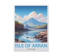 Jigsaw Puzzle 1000 Piece,Isle of Arran Scotland,Classic Puzzle DIY Kit Paper Toy Unique Gift Home Decor(38x26cm)-G80