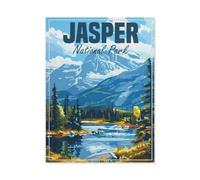 Jigsaw Puzzle 1000 Piece,Jasper National Park,Adult Puzzle DIY Kit paper Puzzle Modern Home Decor Unique Gift(50x70cm)-AS85