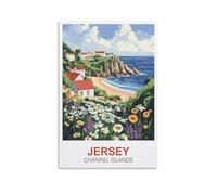 Jigsaw Puzzle 1000 Piece，Jersey Channel Islands Classic puzzle 3D puzzle diy kit paper toys unique gift residential culture 38x26cm