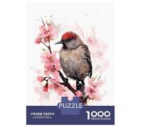 Jigsaw Puzzle 1000 Piece Kiwi Bird Watercolor Puzzles for Adults Relax Games Stress Reliever Deal As Gifts for The Whole Family 70x50cm/1000pcs