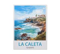 Jigsaw Puzzle 1000 Piece，La Caleta Tenerife ， Lake，Classic Puzzle DIY Kit Paper Toy Unique Gift Home Decor（26x38cm）-DV77