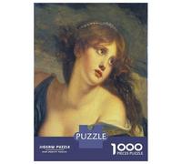Jigsaw Puzzle 1000 Piece Lady Eyes Puzzles for Adults Relax Games Stress Reliever Deal As Gifts for The Whole Family 70x50cm/1000pcs