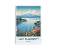 Jigsaw Puzzle 1000 Piece，Lake Maggiore Europe Classic Puzzle Kids Puzzle Challenging And Difficult Puzzles for Adults And Teens 52x38cm