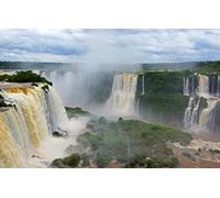 Jigsaw Puzzle 1000 Piece Landscape Jigsaw Puzzles for Adults 1000 Pieces Nature, Waterfalls, Brazil, Iguazu 50x70CM