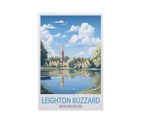 Jigsaw Puzzle 1000 Piece,Leighton Buzzard Bedfordshire,Classic Puzzle DIY Kit Paper Toy Unique Gift Home Decor(50x70cm)-GK16