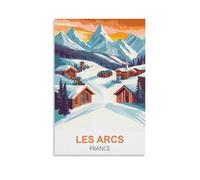 Jigsaw Puzzle 1000 Piece，Les Arcs France Posters Jigsaws Puzzles 1000 Pieces Teens Kids Jigsaw Entertainment Toys Brain Challenge Puzzle 38x26cm