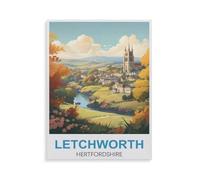 Jigsaw Puzzle 1000 Piece，Letchworth Garden City Hertfordshire，Wooden Jigsaw Puzzle for Kids Adult, Puzzle Game Toys Gift for Wall Decoration（75x50cm）-GU51