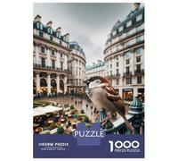 Jigsaw Puzzle 1000 Piece London City Bird Watching Puzzles for Adults Family Game Improve Memory Deal As Gifts for The Whole Family 38x26cm/1000pcs