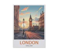 Jigsaw Puzzle 1000 Piece,London England,Classic Puzzle Adult Puzzle DIY Kit Paper Toy Unique Gift Modern Home Decor(50x70cm)-G82