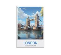 Jigsaw Puzzle 1000 Piece，London United Kingdom Challenging Difficult Puzzle Educational Game JigsawPuzzles Gifts for Adults 38x26cm
