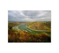 Jigsaw Puzzle 1000 Piece，Loreley, the Rhine，Classic Puzzle Adult Puzzle DIY Kit Paper Toy Unique Gift Modern Home Decor（38x26cm）-AR42