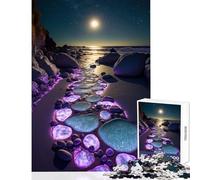 Jigsaw Puzzle 1000 Piece Magic Stone Road Puzzles for Teenagers Precision Cutting for Birthday, Chrismas Unique Gifts for Birthday And Christmas (38x26cm)