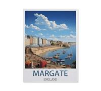 Jigsaw Puzzle 1000 Piece,Margate England,Classic Puzzle DIY Kit paper Toy Unique Gift Home Decor(38x26cm)-AC31